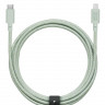 Кабель Native Union Belt Cable XL USB-C to Lightning 3 м салатовый
