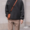 Чехол MOFT Vegan Leather Snap Case с MagSafe для iPhone 14 Pro коричневый - фото № 4