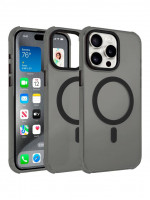 Чехол Gurdini Asty с MagSafe для iPhone 15 черный