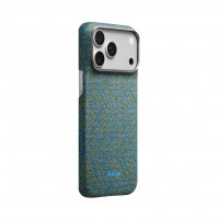 Чехол PITAKA Edge Case для iPhone 18 Pro Max / 17 Pro Max - Berlin Nocturne
