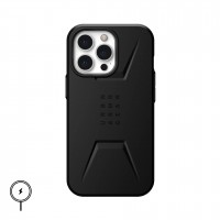 Чехол UAG Civilian with MagSafe для iPhone 13 Pro чёрный (Black)