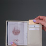 Обложка на паспорт из натуральной кожи DOST Leather Co. бежевая - фото № 2