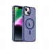 Чехол Gurdini Nano с MagSafe для iPhone 15 Plus синий