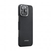 Чехол PITAKA Ultra-Slim Case для iPhone 16 Pro Max - черный 600D Twill