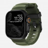 Ремешок Nomad Rocky Point Band для Apple Watch 49/46/45/44 мм зеленый/черный (Forest/Black)