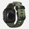 Ремешок Nomad Rocky Point Band для Apple Watch 49/46/45/44 мм зеленый/черный (Forest/Black) - фото № 2