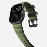 Ремешок Nomad Rocky Point Band для Apple Watch 49/46/45/44 мм зеленый/черный (Forest/Black) - фото № 8