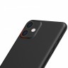 Чехол Memumi ультра тонкий 0.3 мм для iPhone 11 чёрный - фото № 4