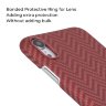 Чехол PITAKA MagEZ Case для iPhone Xr красный карбон ёлочка Herringbone (KI9007XR) - фото № 7