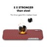 Чехол PITAKA MagEZ Case для iPhone Xr красный карбон ёлочка Herringbone (KI9007XR) - фото № 8