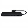 USB-C адаптер Satechi Type-C Slim Multiport с Ethernet Adapter черный (ST-UCSMA3K) - фото № 3
