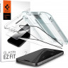 Защитное стекло SPIGEN EZ FIT GLAS.tR 2 Pack для iPhone 15 Pro (Black) 2 шт.