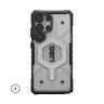 Чехол UAG Pathfinder Clear с MagSafe для Samsung Galaxy S25 Ultra прозрачный/серебро (Ice/Silver)