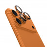 Защита объектива камеры Benks Sapphire Lens Protector для iPhone 17 Pro / 17 Pro Max - оранжевый - фото № 3