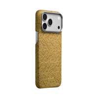 Чехол PITAKA Edge Case для iPhone 18 Pro Max / 17 Pro Max - Golden Drift