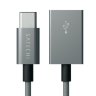 Переходник Satechi Aluminum Type-C USB 3.1 to Type-A USB 2.0 серый - фото № 3