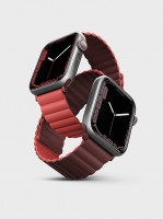 Силиконовый ремешок Uniq Revix для Apple Watch 38/40/41 мм бордовый