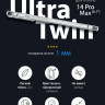 Силиконовый чехол Gurdini Ultra Twin 1 мм для iPhone 14 Pro прозрачный - фото № 7