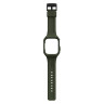 Силиконовый ремешок с чехлом UAG Scout Plus для Apple Watch 45 мм оливковый (Olive Drab) - фото № 5