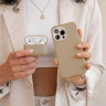Чехол Woodcessories Change Case для iPhone 14 Pro светло-коричневый (Taupe Brown) - фото № 5