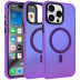 Чехол Gurdini Asty с MagSafe для iPhone 15 фиолетовый