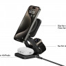 Беспроводное зарядное устройство Benks JuicePod 3-in-1 Wireless Charger Stand белое - фото № 5