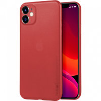 Чехол Memumi ультра тонкий 0.3 мм для iPhone 11 красный
