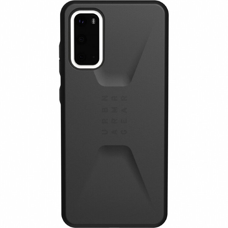 Чехол UAG Civilian Series для Samsung Galaxy S20 чёрный