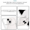 Силиконовый чехол Gurdini Ultra Twin 1 мм для iPhone 14 Plus прозрачный - фото № 6