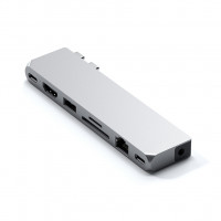 USB-хаб Satechi Pro Hub Max серебристый (ST-UCPHMXS)