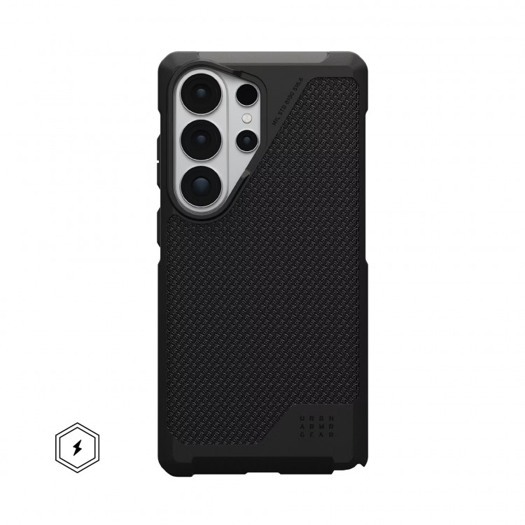 Чехол UAG Metropolis LT для Samsung Galaxy S26 Ultra черный кевлар (Kevlar Black)