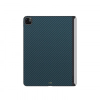 Чехол PITAKA MagEZ Case 2 для iPad Pro 11" (2021) черно-синий кевлар Twill