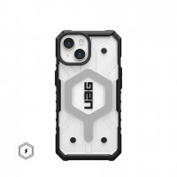 Чехол UAG Pathfinder с MagSafe для iPhone 15 Plus прозрачный (Ice)