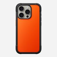 Чехол Nomad Rugged Case MagSafe для iPhone 15 Pro Max оранжевый (Ultra Orange)