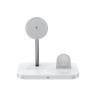 Беспроводное зарядное устройство Benks Infinity 3-in-1 Wireless Charger Stand белое - фото № 3