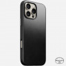 Кожаный чехол Nomad Modern Leather Case Horween для iPhone 16 Pro Max черный (Black)