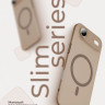 Чехол Gurdini Slim Series с MagSafe для iPhone Air песочный - фото № 3
