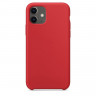 Силиконовый чехол Gurdini Silicone Case для iPhone 11 красный