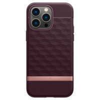 Чехол Caseology Parallax с MagSafe для iPhone 14 Pro бордовый (Burgundy)
