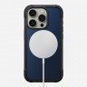 Чехол Nomad Rugged Case MagSafe для iPhone 15 Pro Max синий (Atlantic Blue) - фото № 2