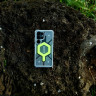 Чехол + ремешок UAG Pathfinder Clear с MagSafe для Samsung Galaxy S25 Ultra неон (Active Neon Case + Black Neon Lanyard) - фото № 4