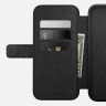 Кожаный чехол-книжка Nomad Modern Leather Folio с MagSafe для iPhone 16 Pro Max черный (Black) - фото № 8
