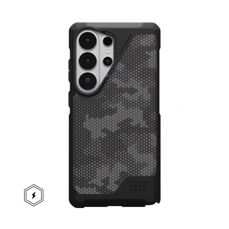 Чехол UAG Metropolis LT для Samsung Galaxy S26 Ultra камуфляж графит (Micro Hex Camo Graphite)