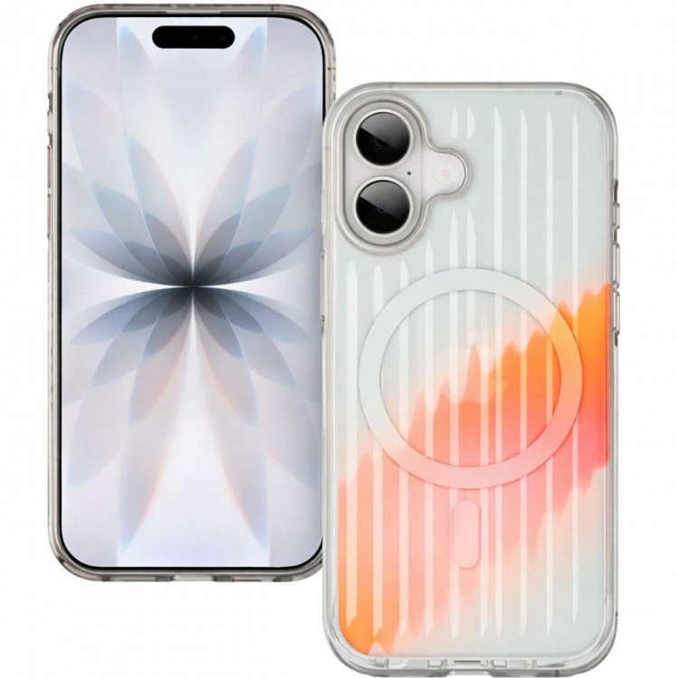 Чехол Gurdini Ocean Case для iPhone 17 прозрачный