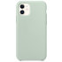 Силиконовый чехол Gurdini Silicone Case для iPhone 11 голубой берилл