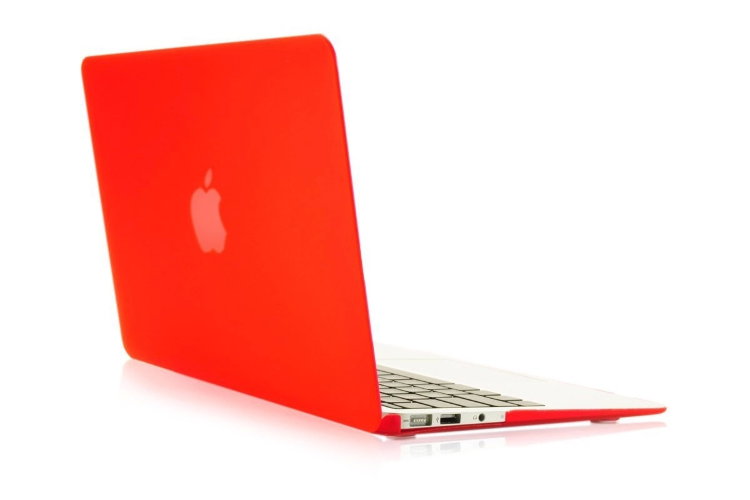 Чехол HardShell Case для MacBook Air 11" (2010-2016) красный