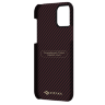 Чехол PITAKA MagEZ Case для iPhone 12 mini бордовый карбон - Twill (KI1203) - фото № 4