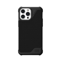 Чехол UAG Metropolis LT with MagSafe для iPhone 13 Pro Max черный кевлар (Kevlar Black)