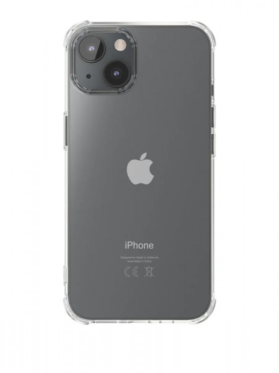 Силиконовый чехол iNeez 1.5 мм для iPhone 13 mini прозрачный