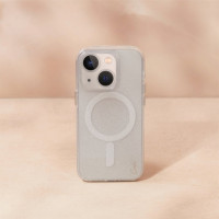 Чехол Uniq Coehl Lumino с MagSafe для iPhone 14 Plus сверкающее серебро (Sparkling Silver)